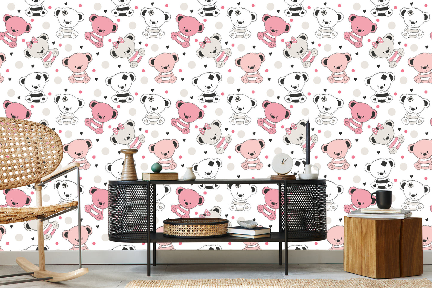 Wallpaper Colorful Bears
