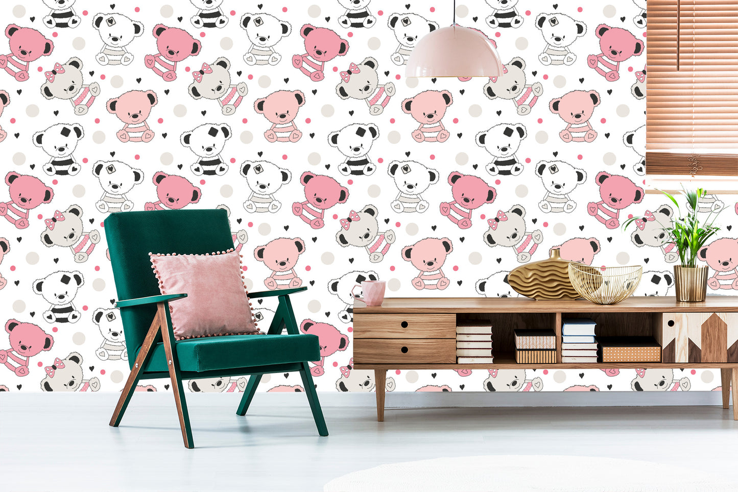 Wallpaper Colorful Bears