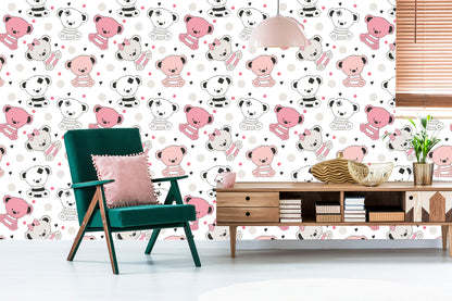 Wallpaper Colorful Bears