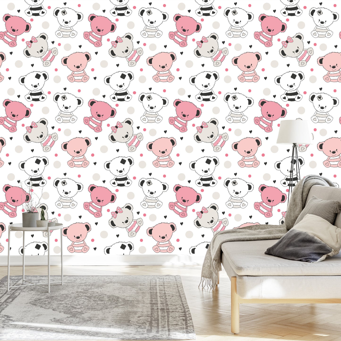 Wallpaper Colorful Bears