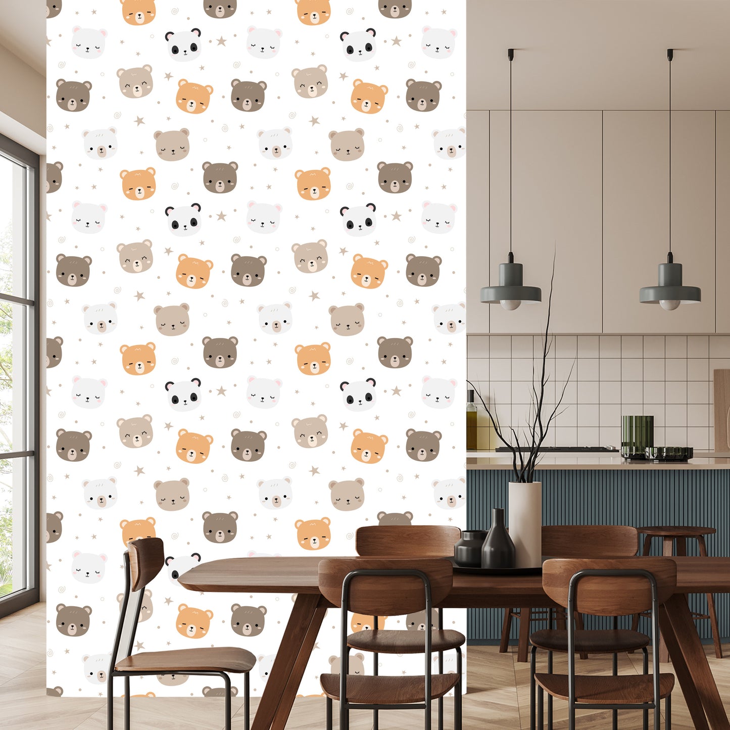 Wallpaper Bears And Panda’s