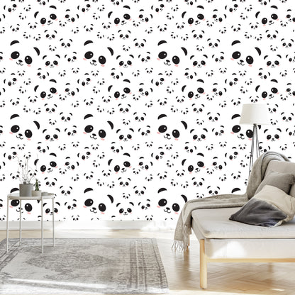Wallpaper Sweet Pandas