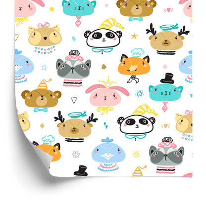Wallpaper Animals On White Background