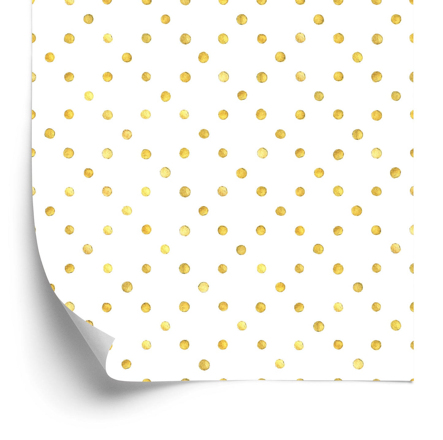Wallpaper Small Yellow Dots