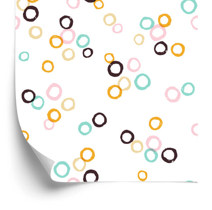 Wallpaper Small Colorful Circles