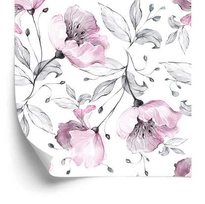Wallpaper Roses In Bright Colors