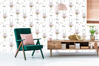 Wallpaper Fairy Rabbits