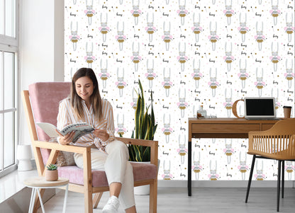 Wallpaper Fairy Rabbits