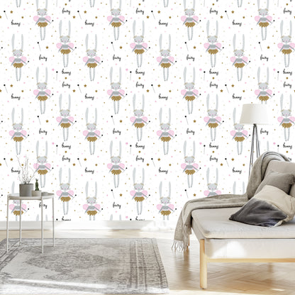 Wallpaper Fairy Rabbits