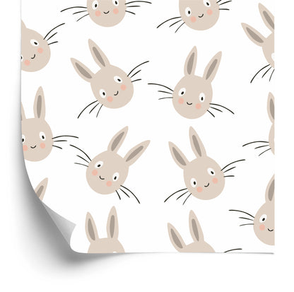 Wallpaper Brown Rabbits