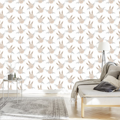 Wallpaper Brown Rabbits