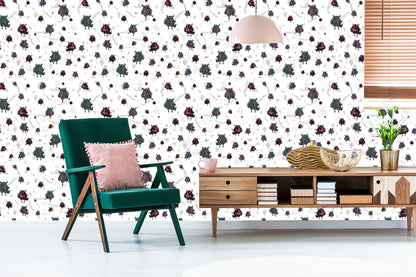 Wallpaper Owls In Scarfs