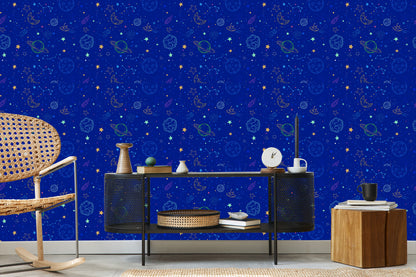 Wallpaper Cosmos Planets And Spaceships
