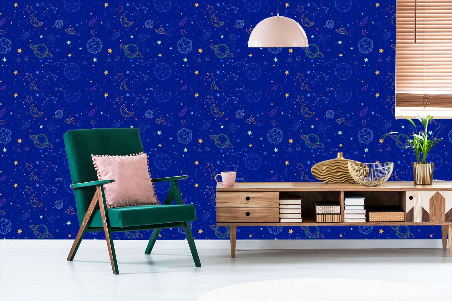 Wallpaper Cosmos Planets And Spaceships