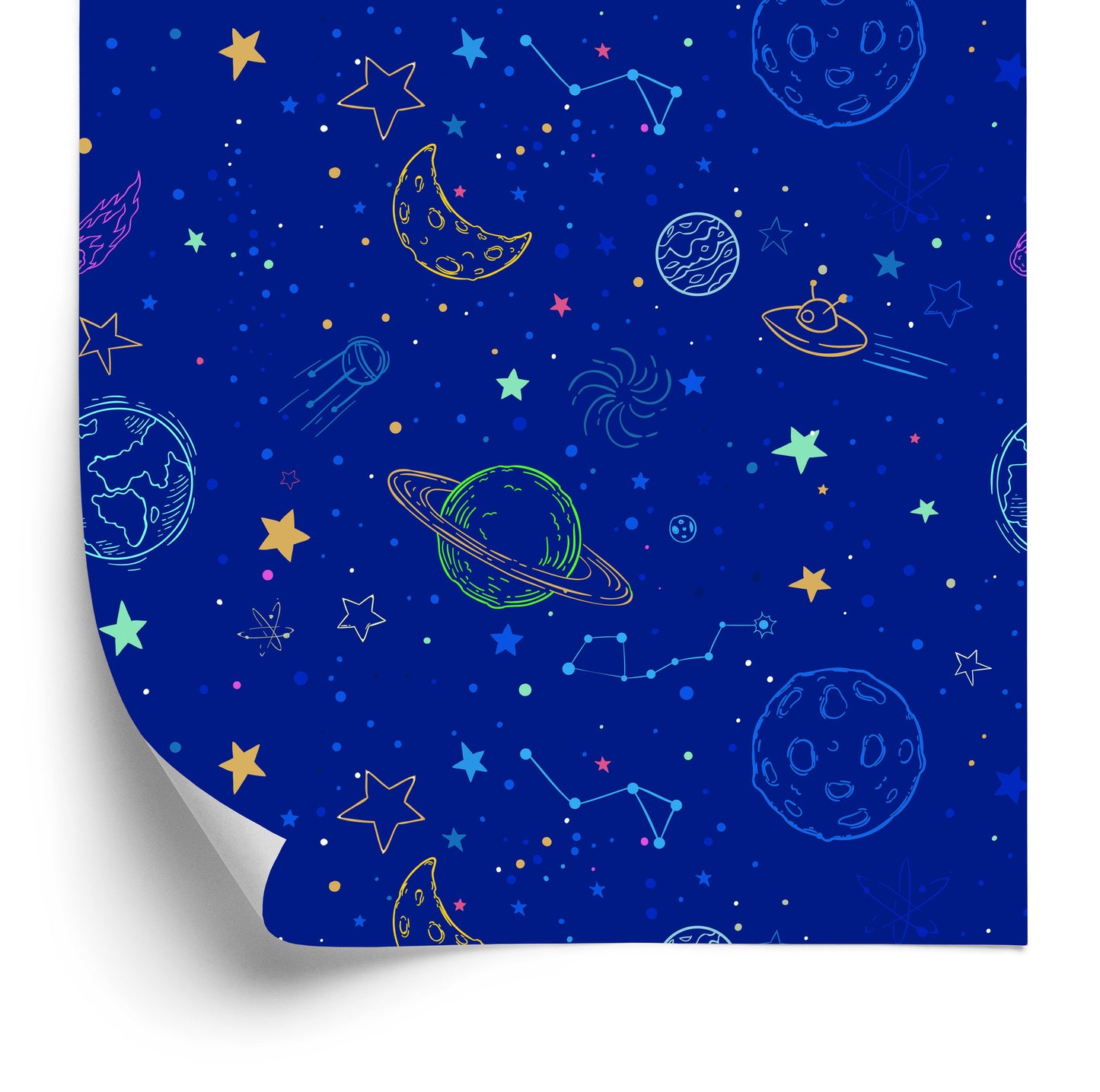 Wallpaper Cosmos Planets And Spaceships