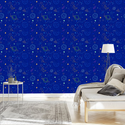 Wallpaper Cosmos Planets And Spaceships