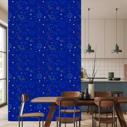 Wallpaper Cosmos Planets And Spaceships