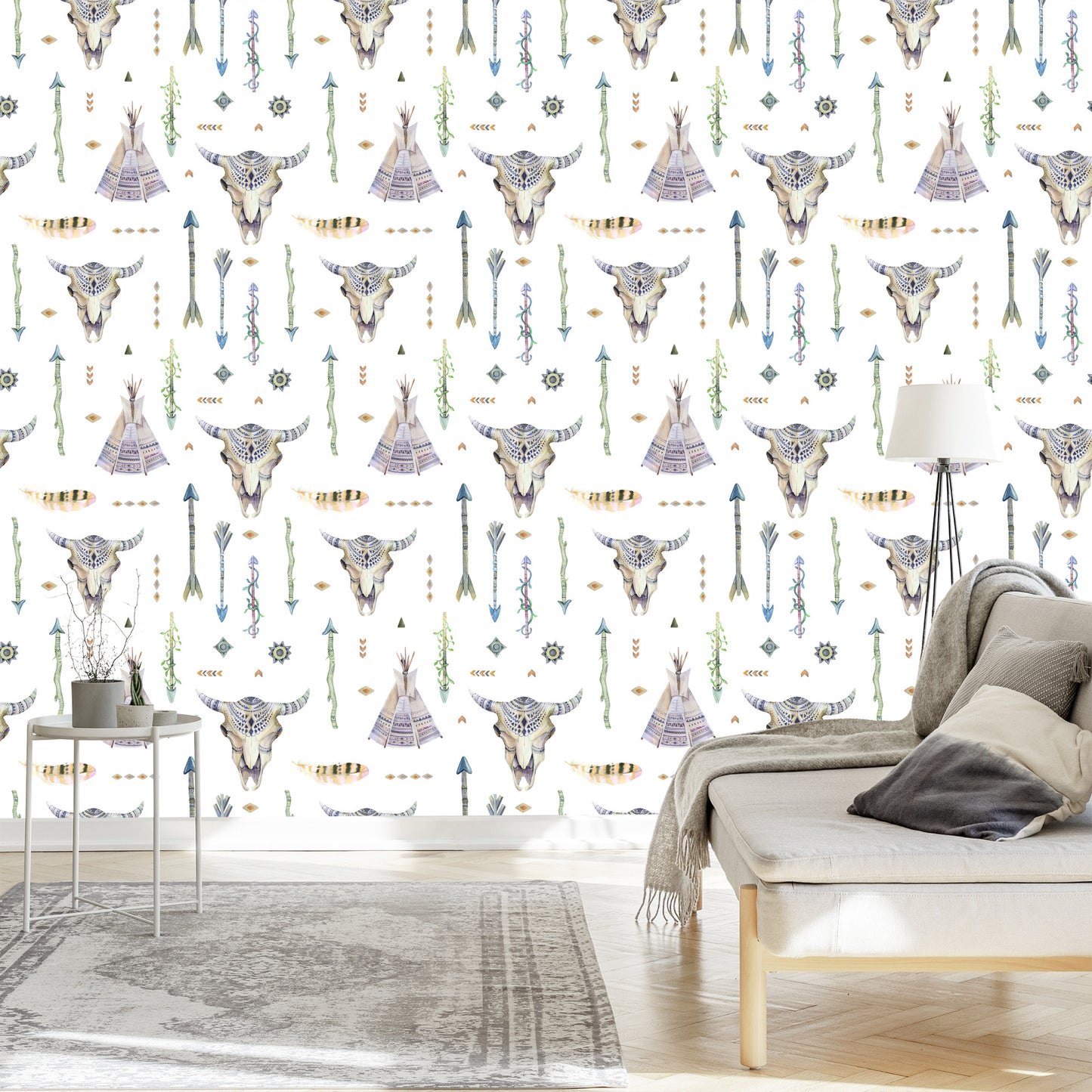 Wallpaper Indian Teepee