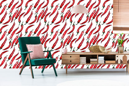 Wallpaper Red Hot Peppers
