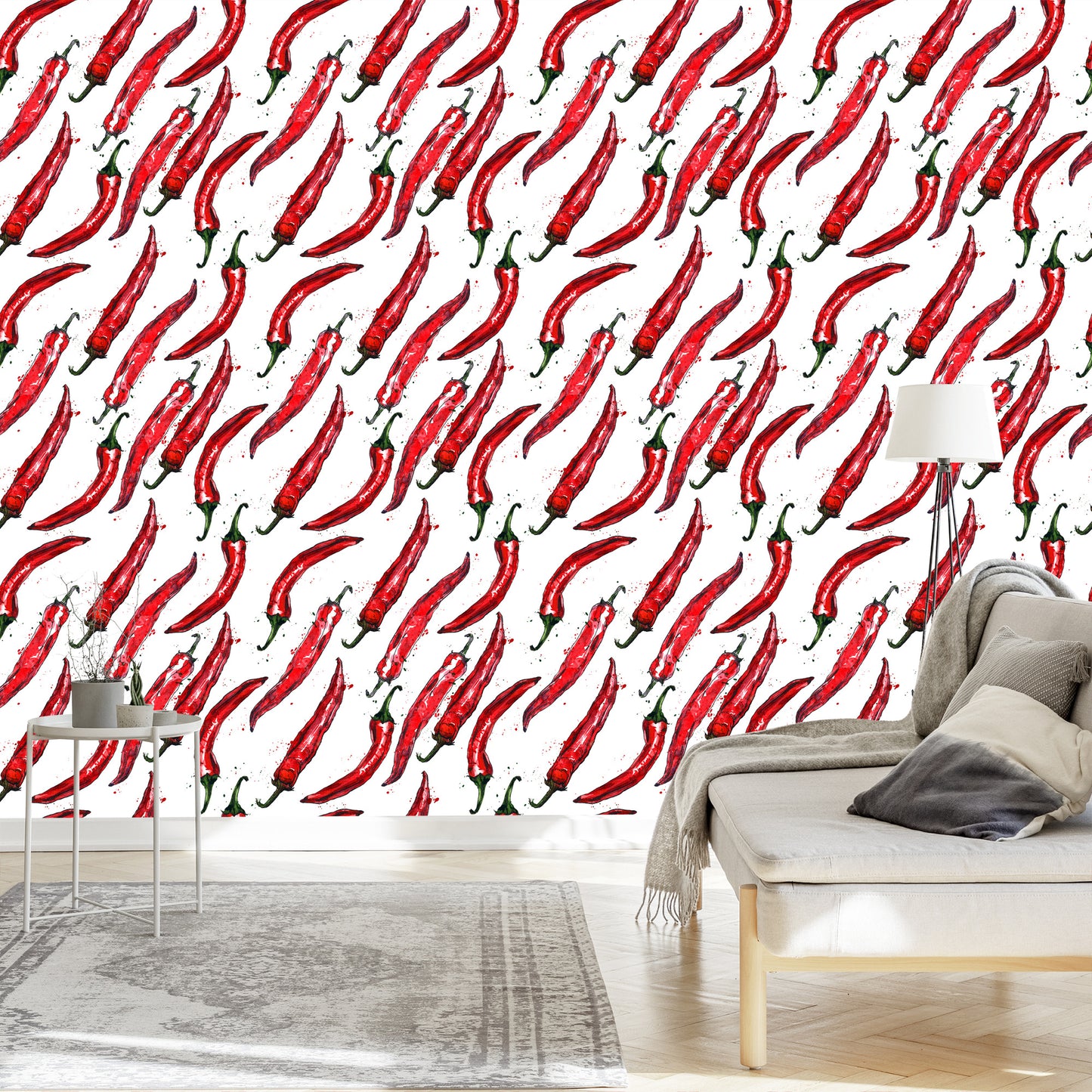 Wallpaper Red Hot Peppers