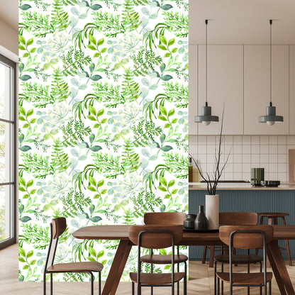 Wallpaper Painted Field Plants