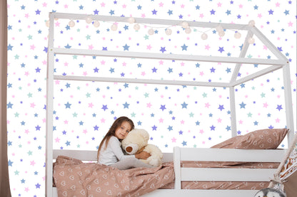 Wallpaper Delicate Pastel Stars
