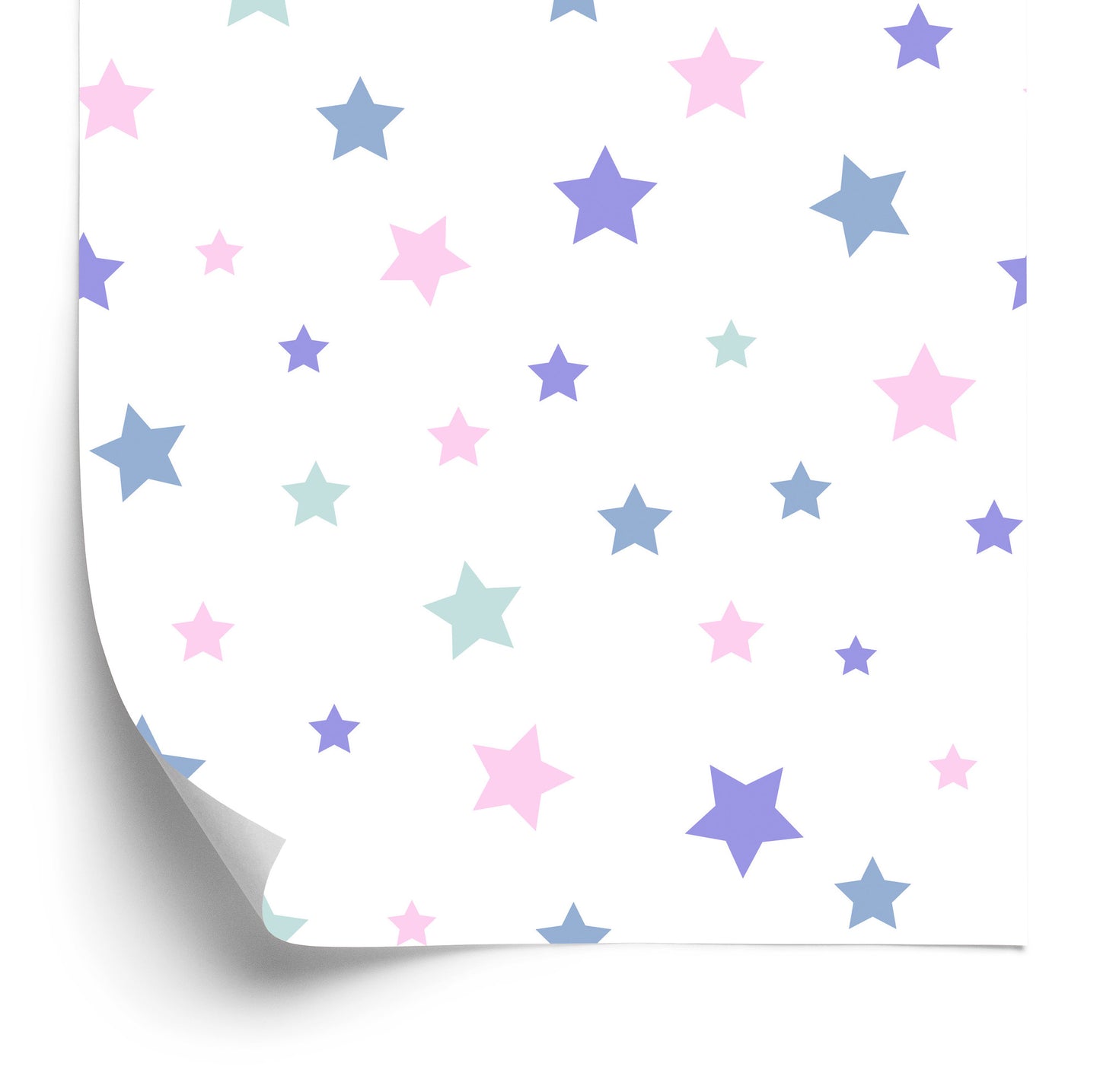 Wallpaper Delicate Pastel Stars
