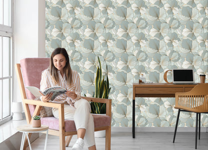 Wallpaper Vintage Petals