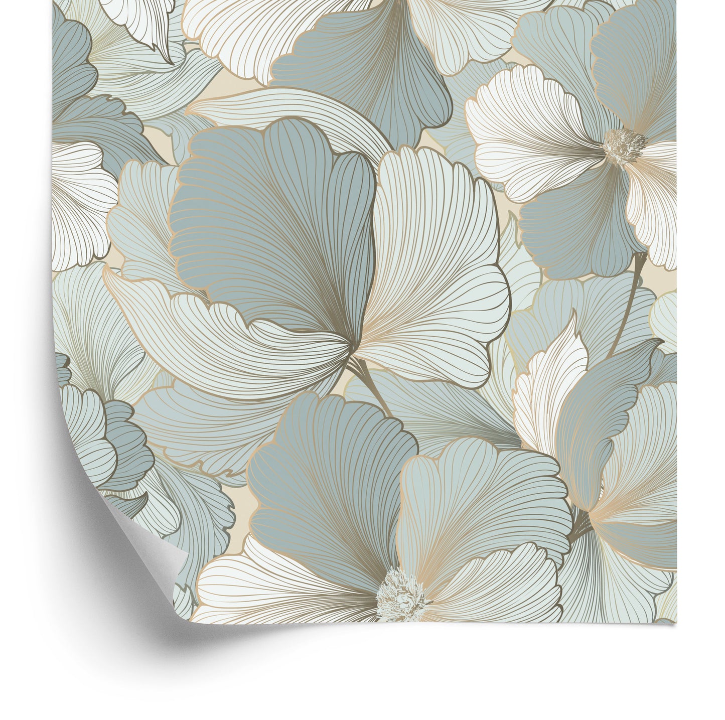 Wallpaper Vintage Petals