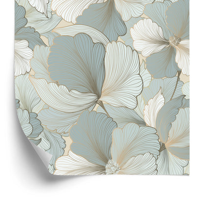Wallpaper Vintage Petals