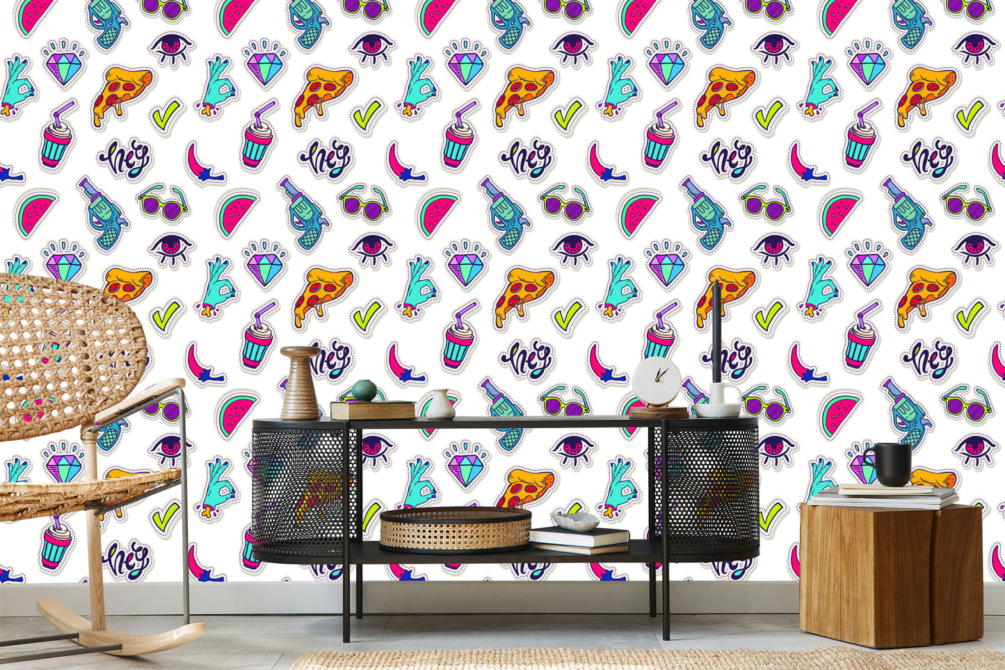 Wallpaper Modern Emoticons