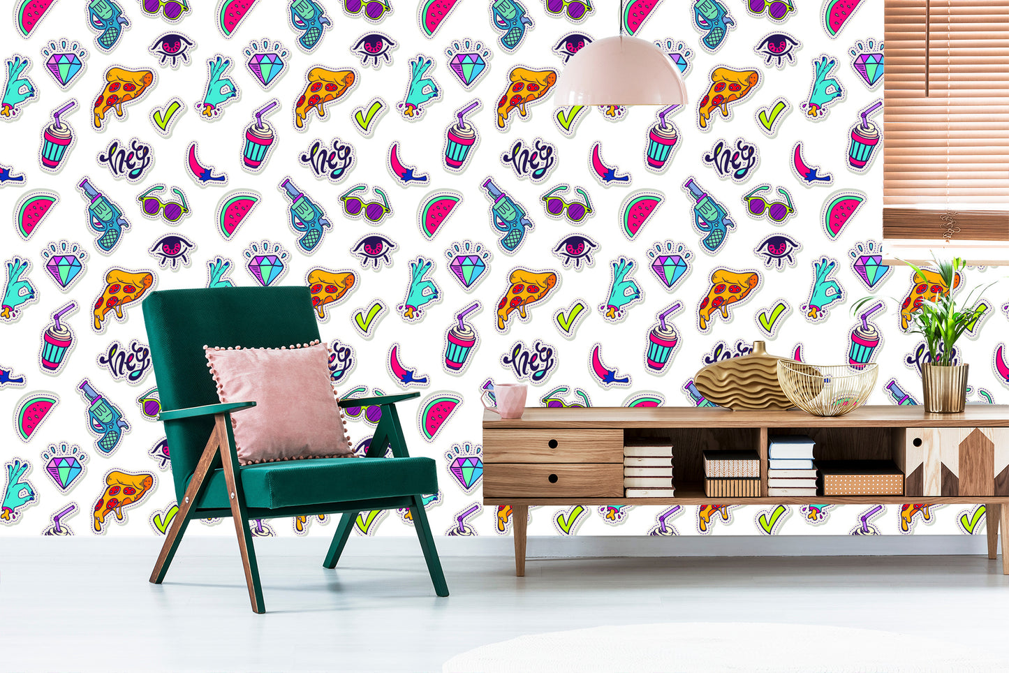 Wallpaper Modern Emoticons