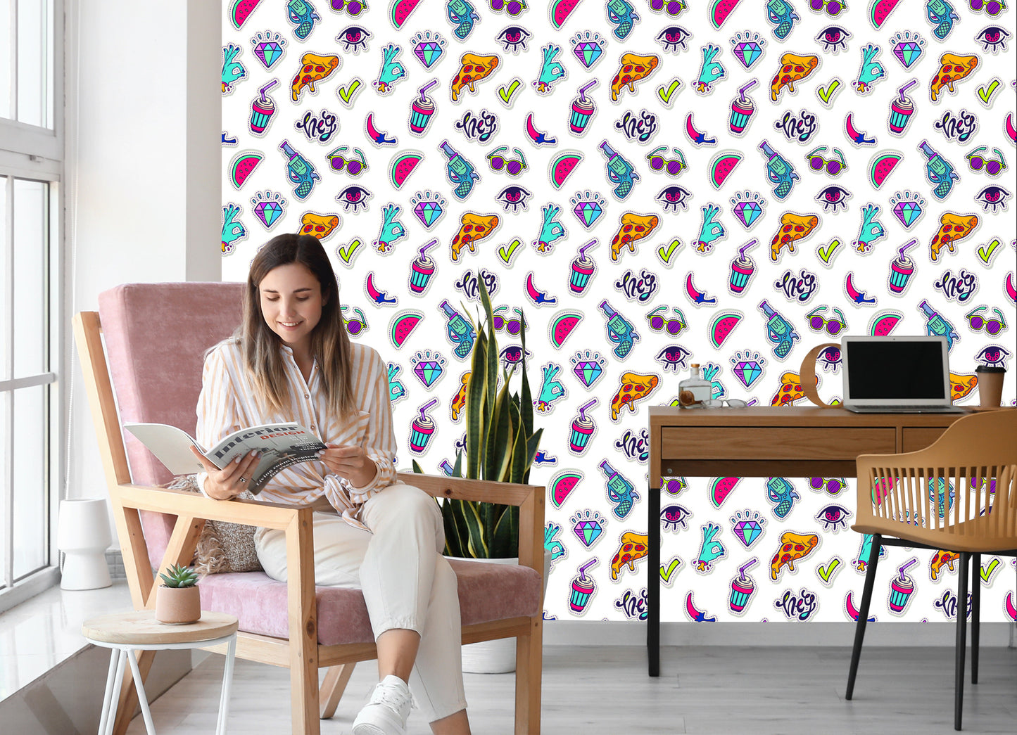 Wallpaper Modern Emoticons