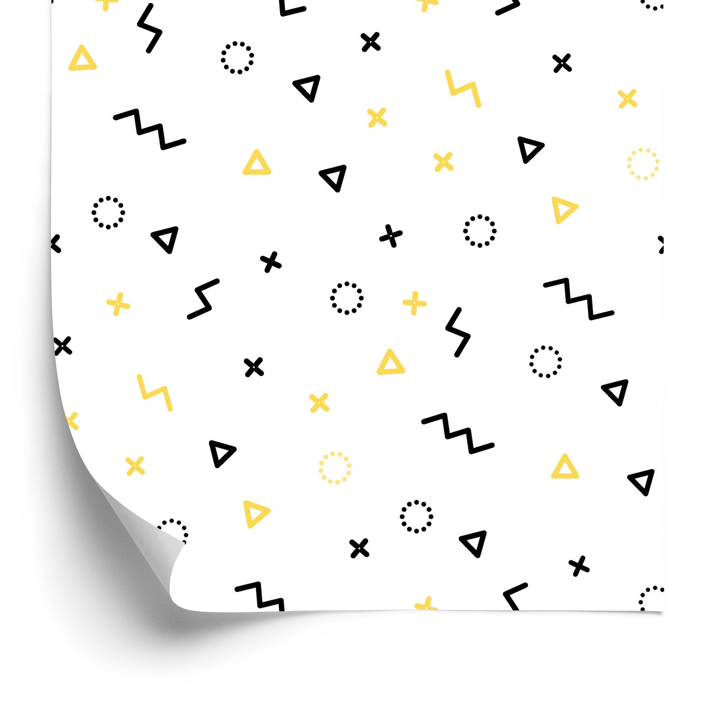Wallpaper Minimalist Geometric Pattern