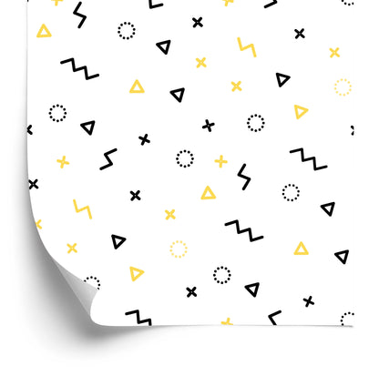 Wallpaper Minimalist Geometric Pattern