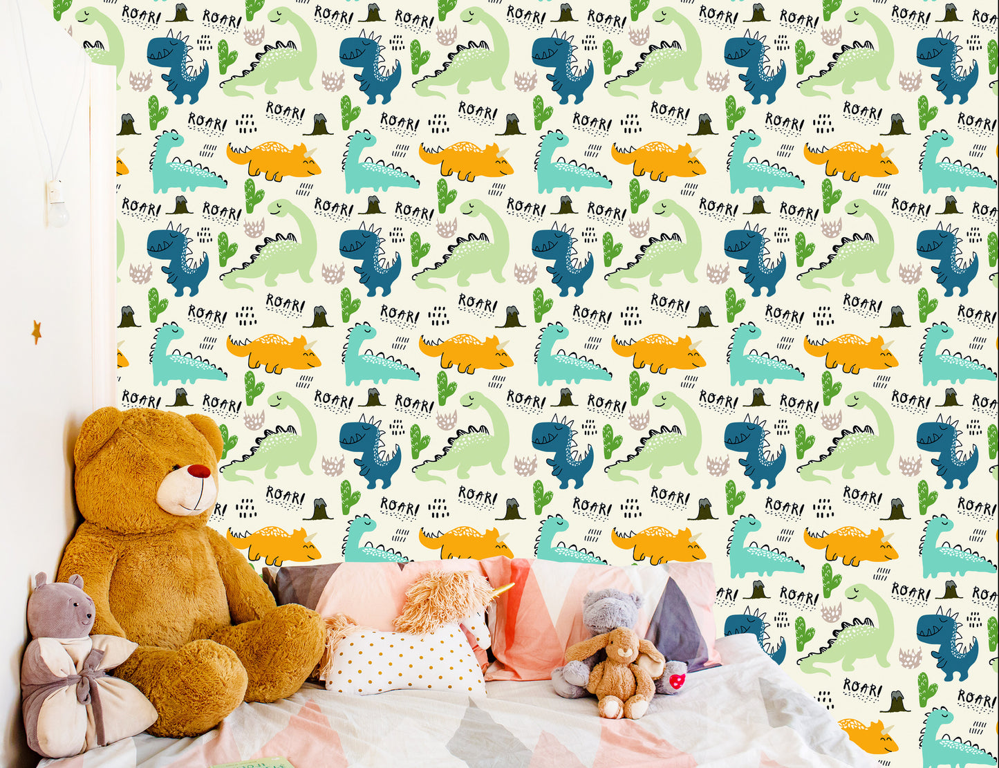 Wallpaper Cartoon Dinosaurs