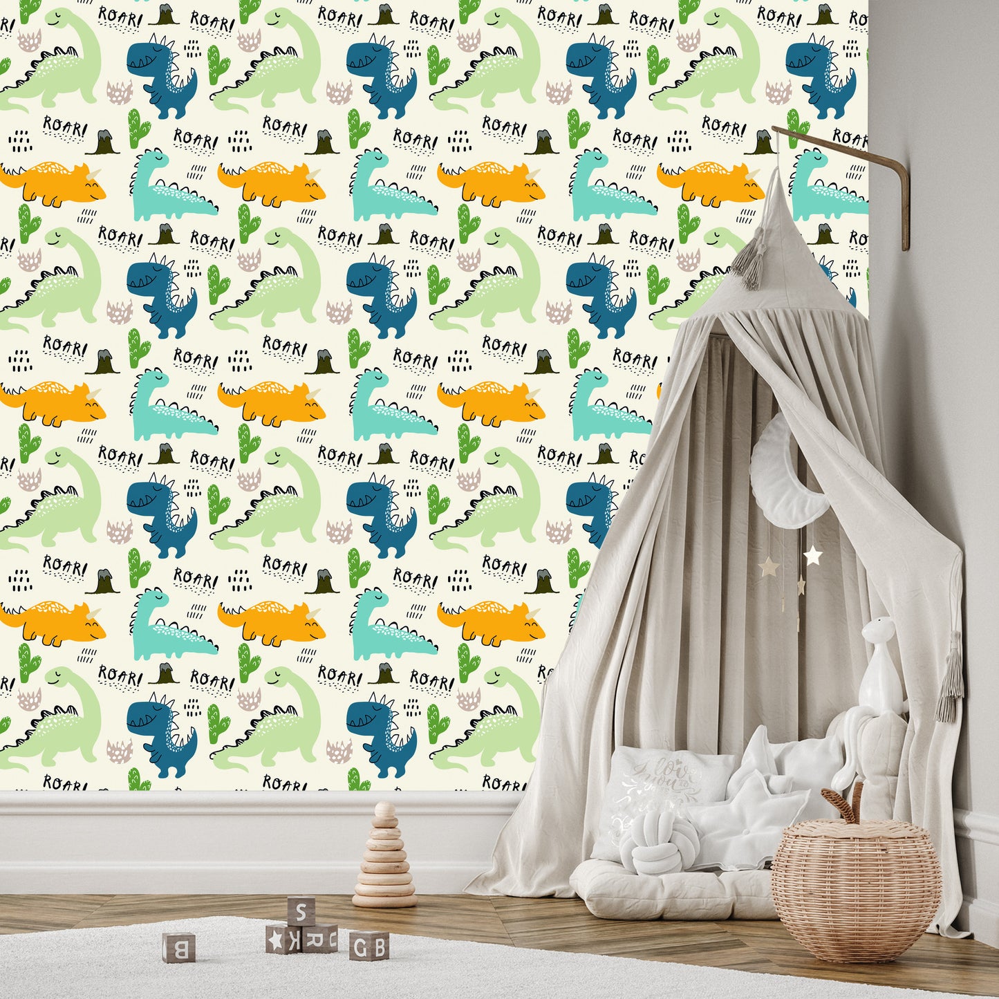 Wallpaper Cartoon Dinosaurs