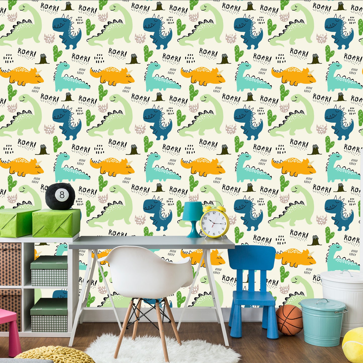 Wallpaper Cartoon Dinosaurs