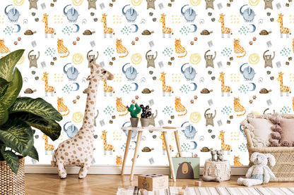 Wallpaper Watercolour Animals