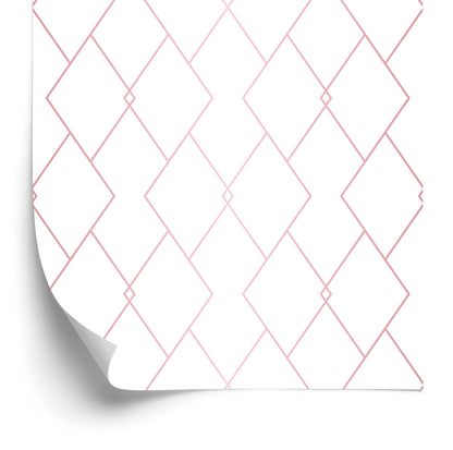 Wallpaper Modern Geometric Pattern