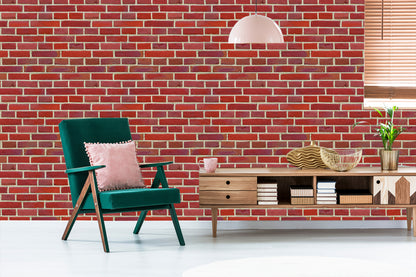 Wallpaper Brick Red 3D