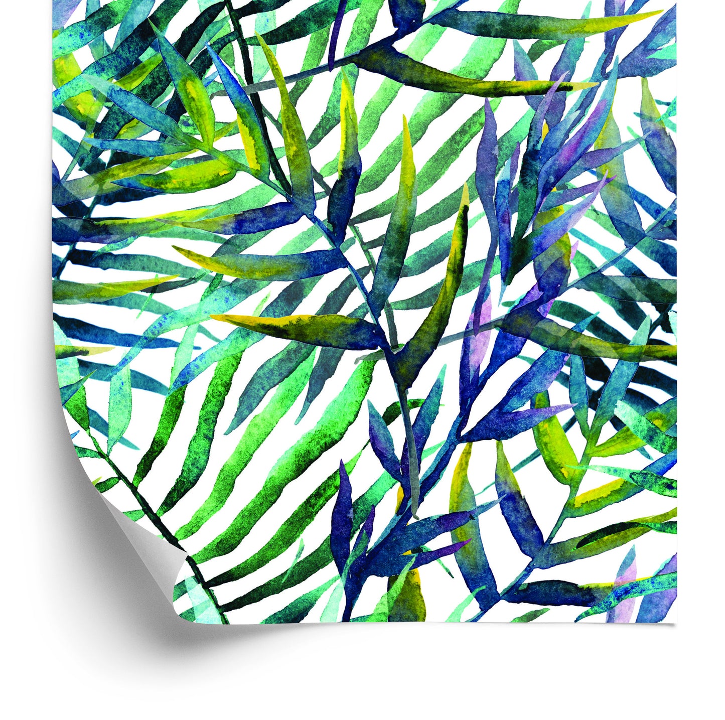 Wallpaper Leaves Watercolor