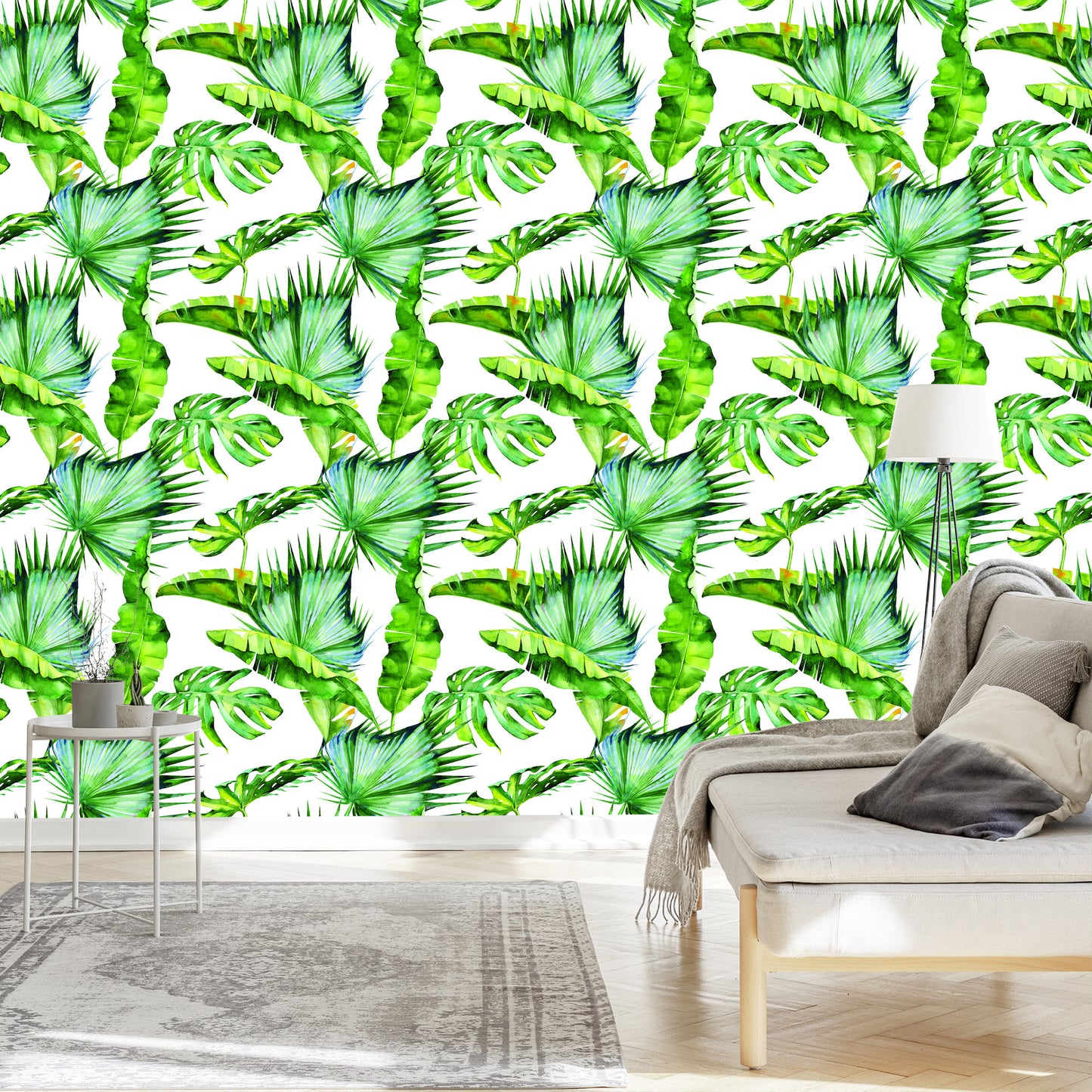 Wallpaper Tropical Leaves Jungle