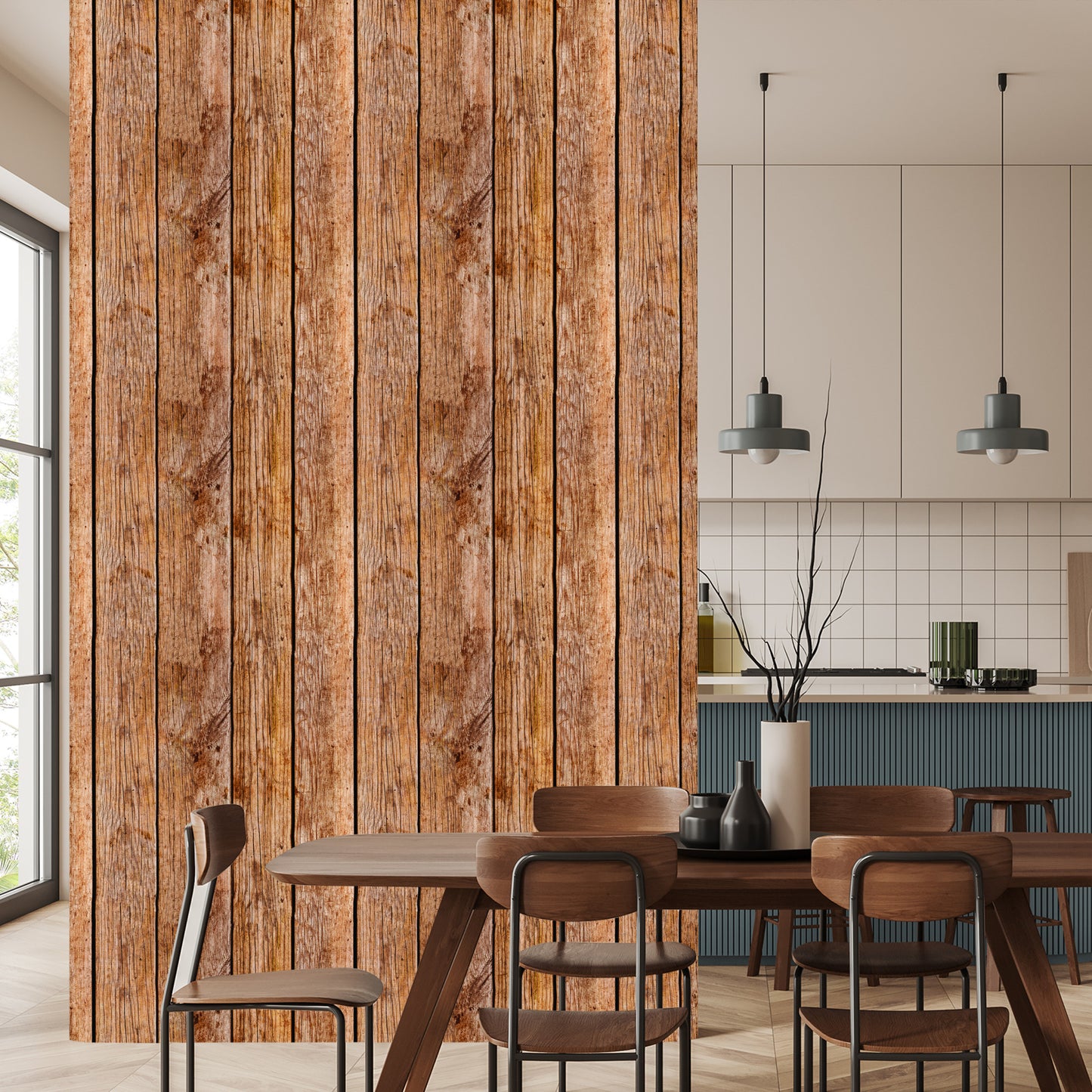 Wallpaper Old Wooden Boards