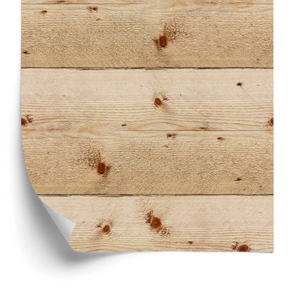 Wallpaper Horizontal Wooden Boards