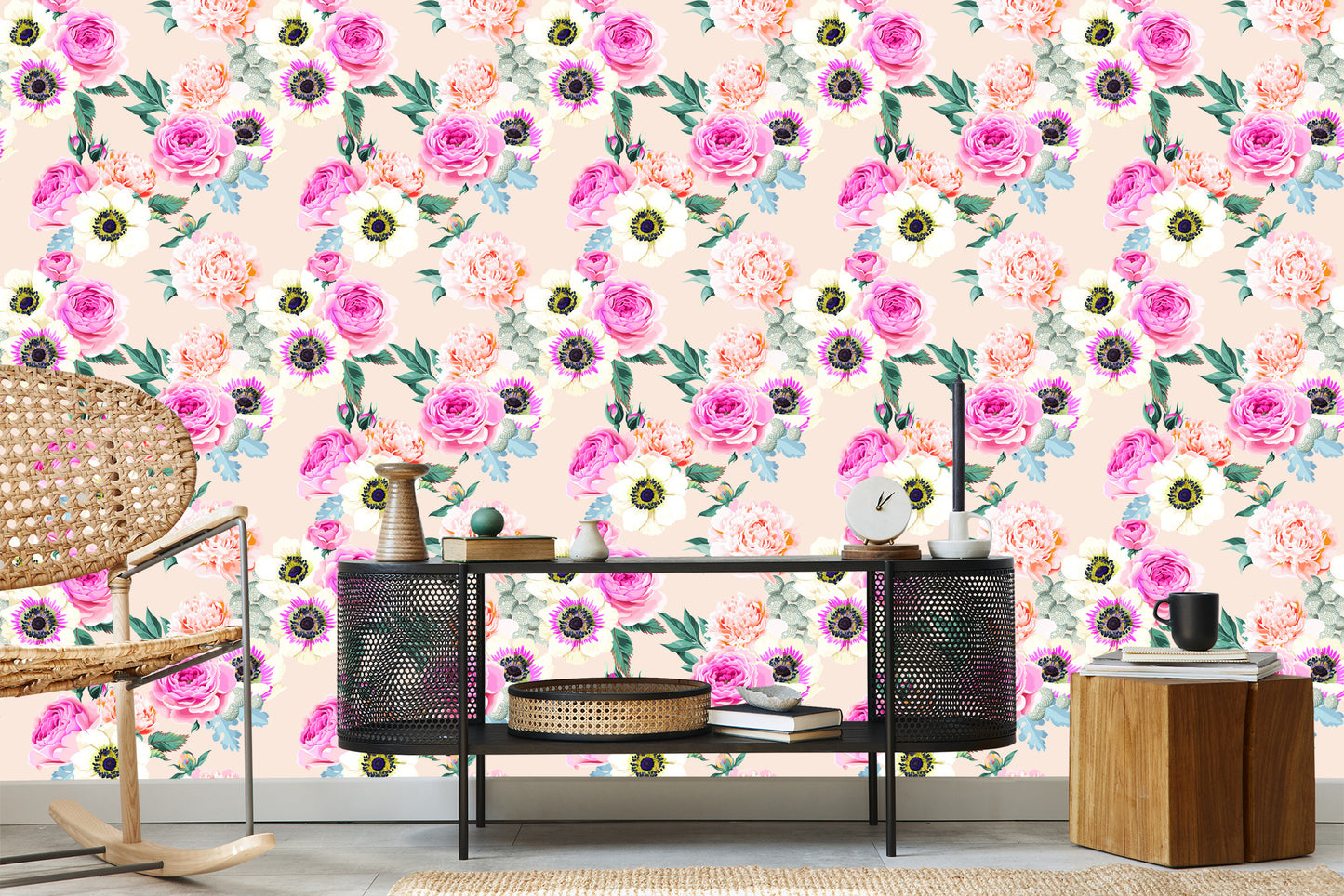 Wallpaper Beautiful Colorful Flowers