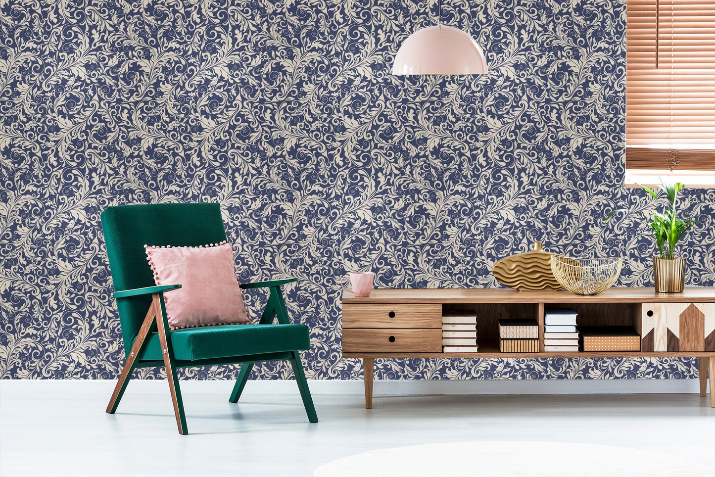 Wallpaper Vintage Ornaments