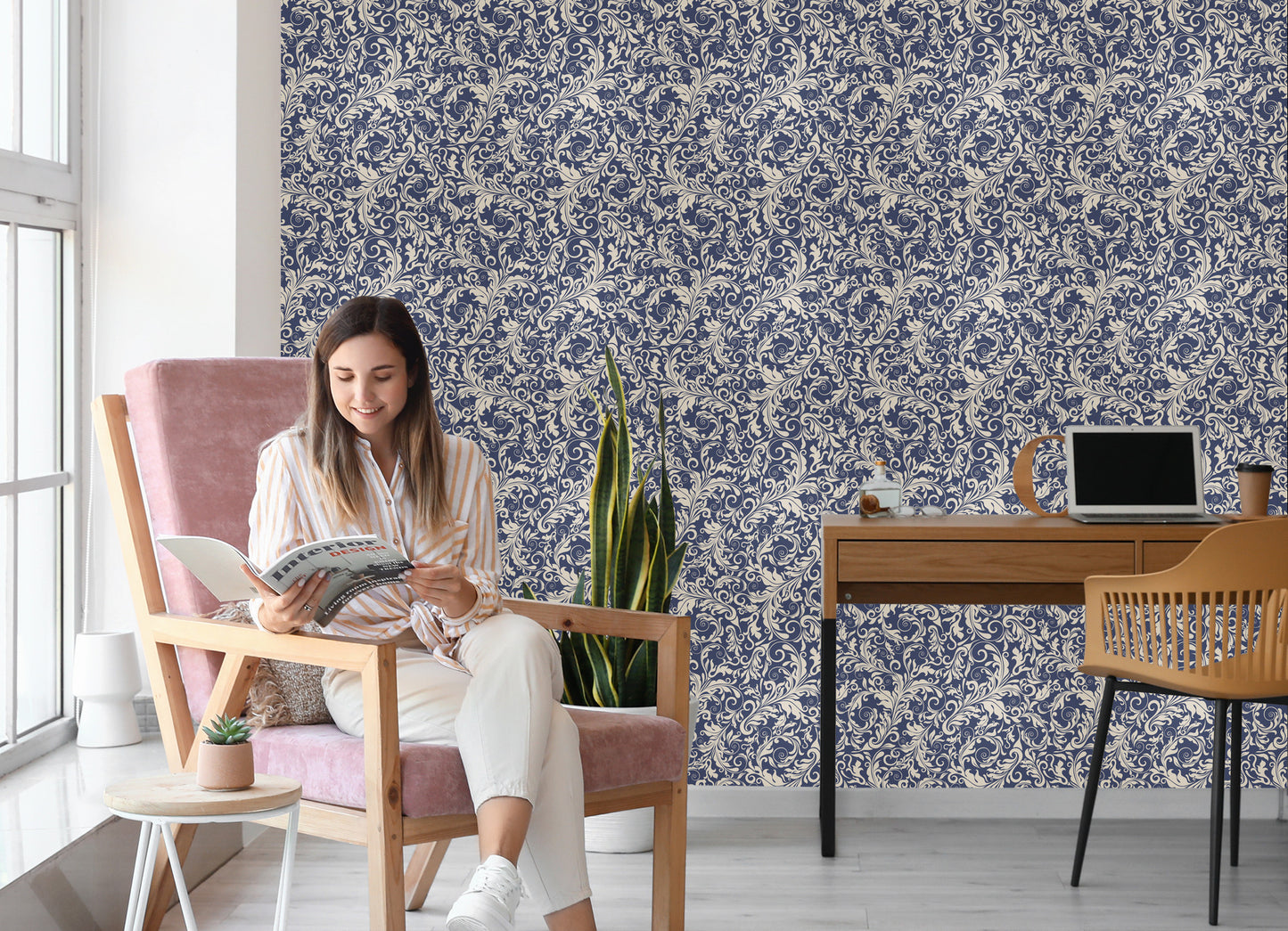 Wallpaper Vintage Ornaments
