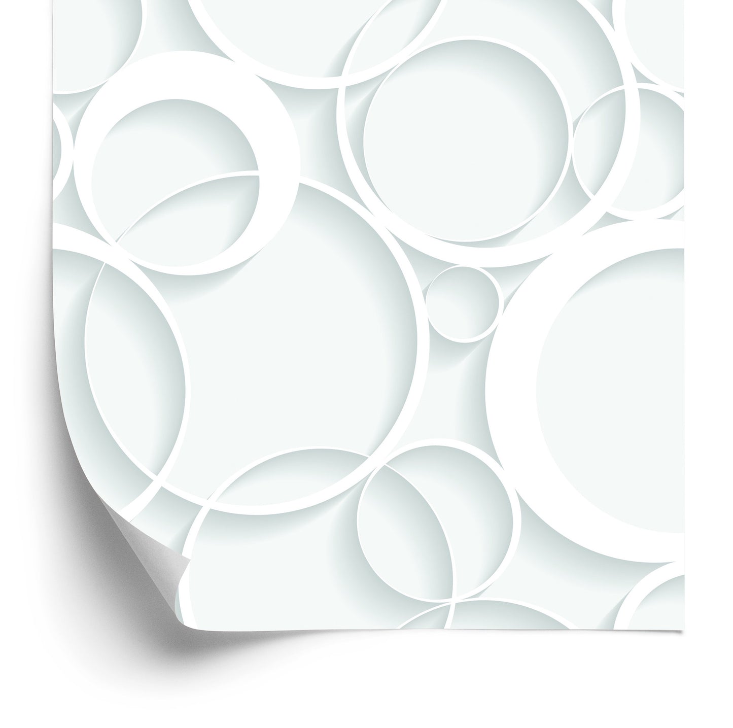 Wallpaper Geometric Bright Circles