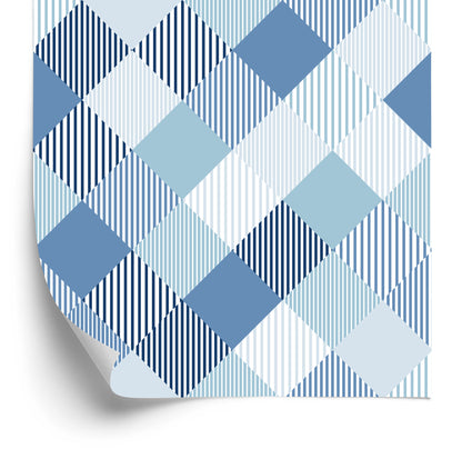 Wallpaper Geometric Colorful Rhombuses